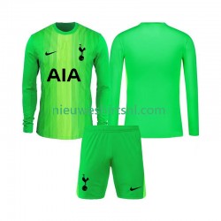 Tottenham Hotspur Kind Shirt met Bedrukking Doelman Thuis 2025-2026 Lange Mouw