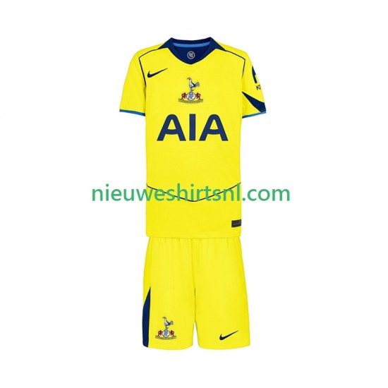 Tottenham Hotspur Kind Shirt met Bedrukking Derde 2025-2026 Korte Mouw
