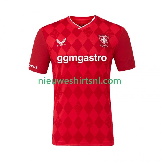 Twente Heren Shirt met Bedrukking Thuis 2025-2026 Korte Mouw