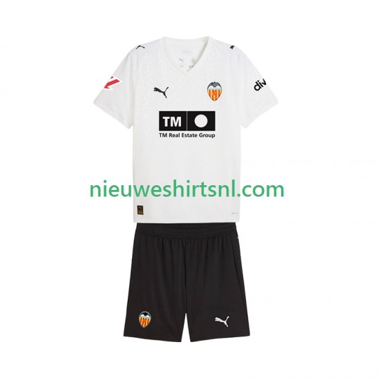 Valencia CF Kind Shirt met Bedrukking Thuis 2025-2026 Korte Mouw