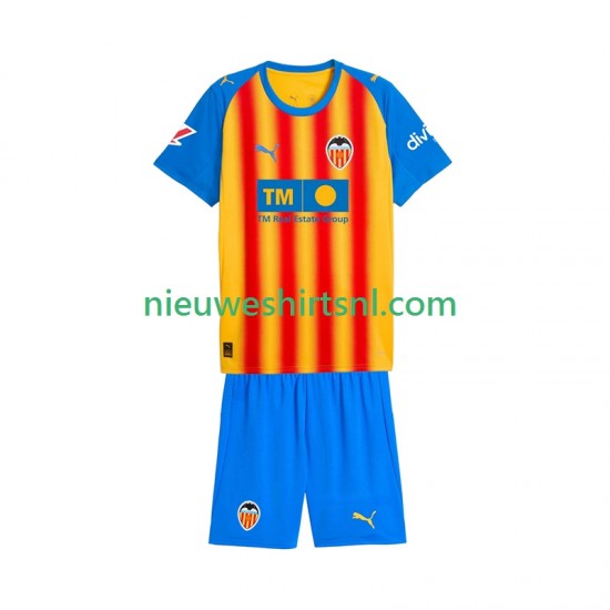Valencia CF Kind Shirt met Bedrukking Derde 2025-2026 Korte Mouw