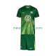 VfL Wolfsburg Kind Shirt met Bedrukking Thuis 2025-2026 Korte Mouw