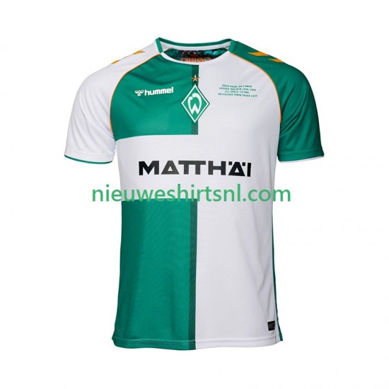 Heren Shirt met Bedrukking Werder Bremen Special Thuis 2025 Korte Mouw