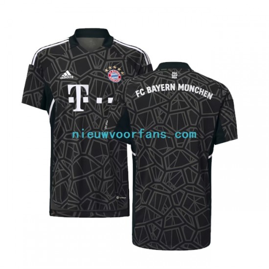 FC Bayern München Heren Shirt met Bedrukking Doelman Uit 2022-2023 Korte Mouw