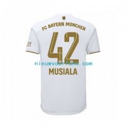 FC Bayern München Heren Shirt met Bedrukking Musiala 42 Uit 2022-2023 Korte Mouw