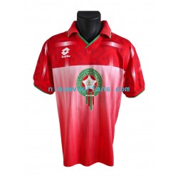 Marokko Heren Shirt met Bedrukking Retro Thuis 1994 Korte Mouw