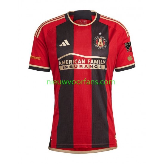 Atlanta United Heren Shirt met Bedrukking Thuis 2023-2024 Korte Mouw