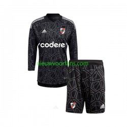 CA River Plate Kind Shirt met Bedrukking Doelman Thuis 2023 Lange Mouw