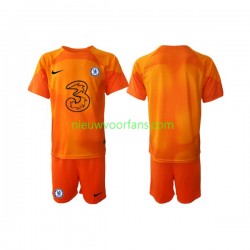 Chelsea Kind Shirt met Bedrukking Doelman Thuis 2022-2023 Korte Mouw