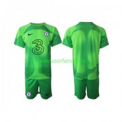 Chelsea Kind Shirt met Bedrukking Doelman Derde 2022-2023 Korte Mouw