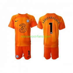 Chelsea Kind Shirt met Bedrukking Doelman Kepa Arrizabalaga 1 Thuis 2022-2023 Korte Mouw