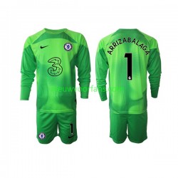 Chelsea Kind Shirt met Bedrukking Doelman Kepa Arrizabalaga 1 Derde 2022-2023 Lange Mouw