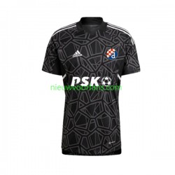 Heren Shirt met Bedrukking Doelman Dinamo Zagreb Thuis 2022-2023 Korte Mouw