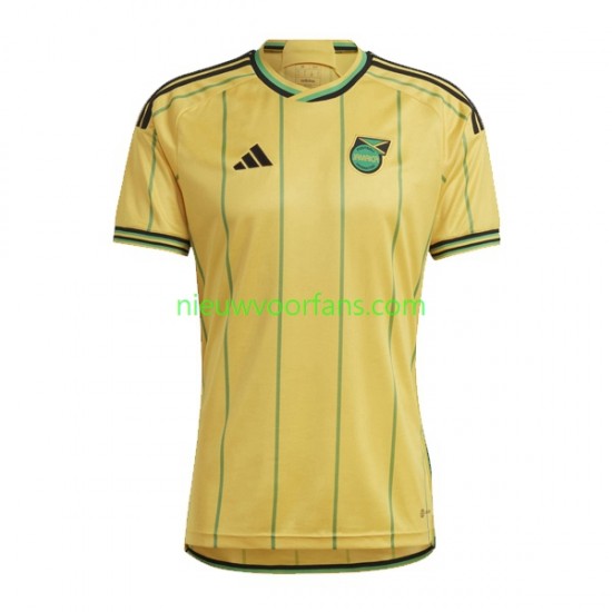 Jamaica Heren Shirt met Bedrukking Thuis 2023 Korte Mouw