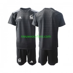 Mexico Kind Shirt met Bedrukking Doelman Thuis 2022 Korte Mouw