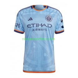 New York City Heren Shirt met Bedrukking FC Thuis 2023-2024 Korte Mouw