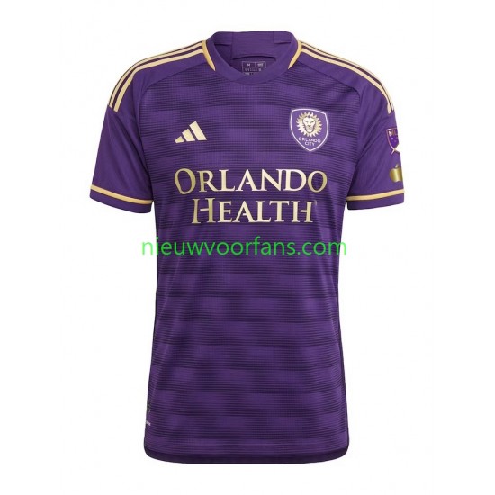 Orlando City SC Heren Shirt met Bedrukking Thuis 2023-2024 Korte Mouw