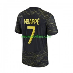 Paris Saint-Germain Heren Shirt met Bedrukking Mbappé 7 Vierde 2022-2023 Korte Mouw