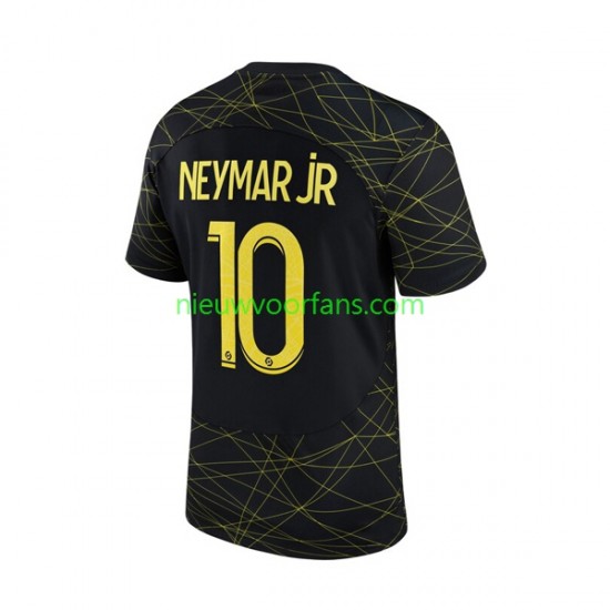 Paris Saint-Germain Heren Shirt met Bedrukking Neymar JR 10 Vierde 2022-2023 Korte Mouw