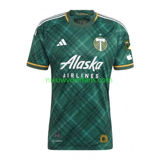 Portland Timbers Heren Shirt met Bedrukking Thuis 2023-2024 Korte Mouw
