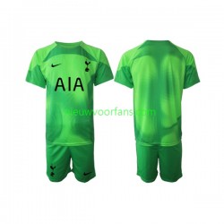 Tottenham Hotspur Kind Shirt met Bedrukking Doelman Uit 2022-2023 Korte Mouw