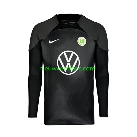 VfL Wolfsburg Heren Shirt met Bedrukking Doelman Thuis 2022-2023 Lange Mouw