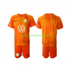 VfL Wolfsburg Kind Shirt met Bedrukking Doelman Derde 2022-2023 Korte Mouw