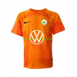 VfL Wolfsburg Heren Shirt met Bedrukking Doelman Derde 2022-2023 Korte Mouw