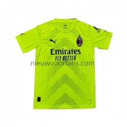 AC Milan Heren Shirt met Bedrukking Doelman Thuis 2022-2023 Korte Mouw