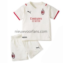 AC Milan Kind Shirt met Bedrukking Uit 2021-2022 Korte Mouw