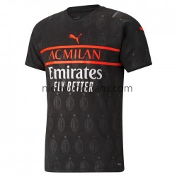 AC Milan Heren Shirt met Bedrukking Derde 2021-2022 Korte Mouw