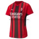 AC Milan Dames Shirt met Bedrukking Thuis 2021-2022 Korte Mouw