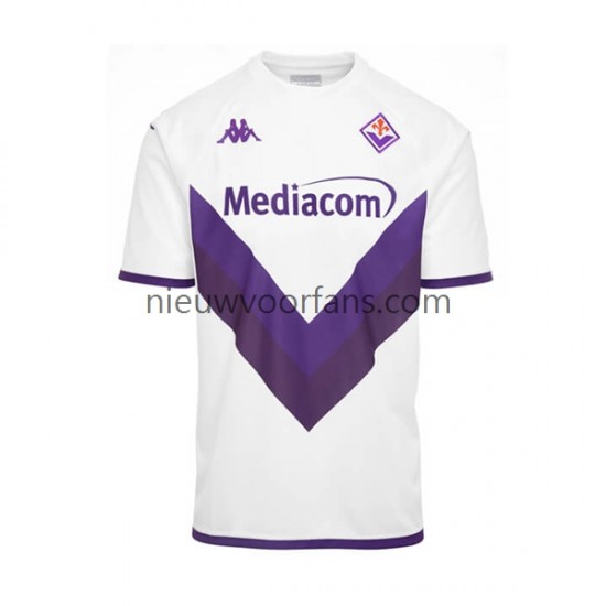 Fiorentina Heren Shirt met Bedrukking Uit 2022-2023 Korte Mouw