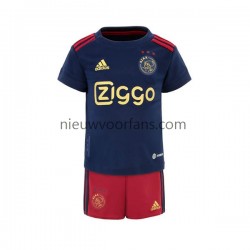 AFC Ajax Kind Shirt met Bedrukking Uit 2022-2023 Korte Mouw