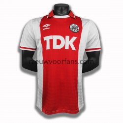 AFC Ajax Heren Shirt met Bedrukking 1990 Retro Thuis Korte Mouw