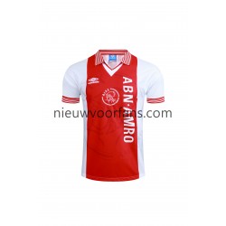 AFC Ajax Heren Shirt met Bedrukking  Retro Thuis 1994-1995 Korte Mouw