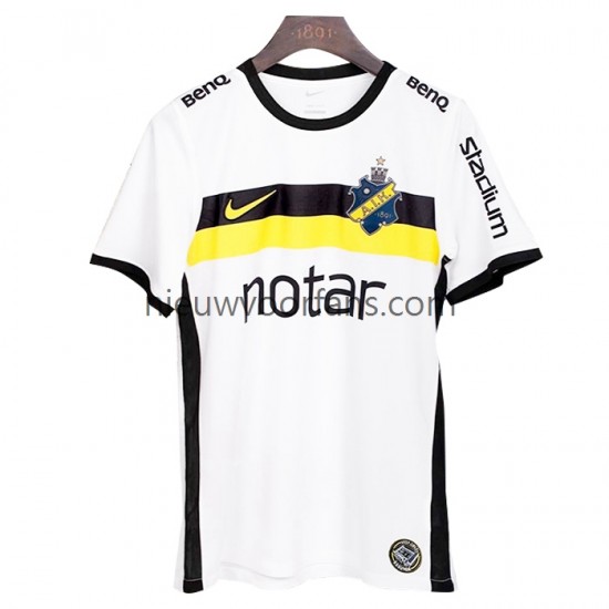AIK Heren Shirt met Bedrukking Uit 2022 Korte Mouw