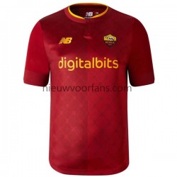 AS Roma Heren Shirt met Bedrukking Thuis 2022-2023 Korte Mouw