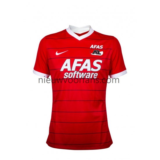 AZ Alkmaar Heren Shirt met Bedrukking Thuis 2021-2022 Korte Mouw