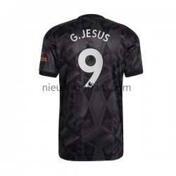 Arsenal Heren Shirt met Bedrukking Gabriel Jesus 9 Uit 2022-2023 Korte Mouw