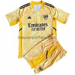 Arsenal Kind Shirt met Bedrukking Doelman Thuis 2022-2023 Korte Mouw