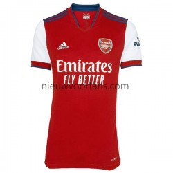 Arsenal Heren Shirt met Bedrukking Thuis 2021-2022 Korte Mouw