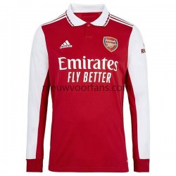 Arsenal Heren Shirt met Bedrukking Thuis 2022-2023 Lange Mouw
