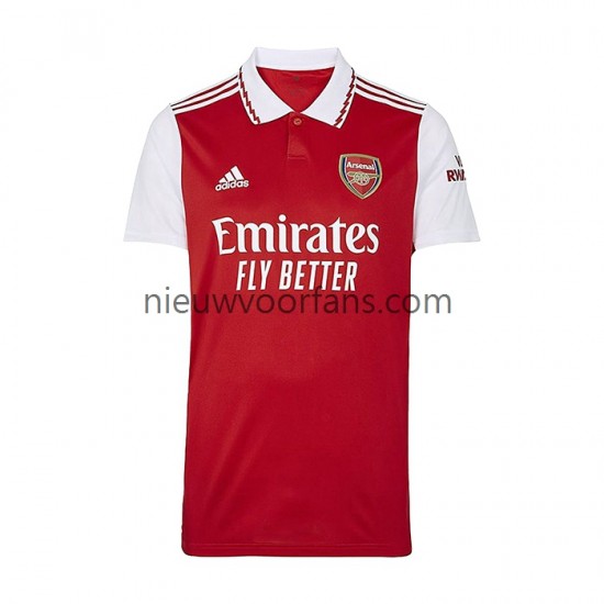 Arsenal Heren Shirt met Bedrukking Thuis 2022-2023 Korte Mouw