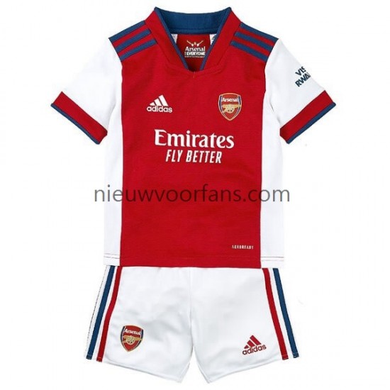 Arsenal Kind Shirt met Bedrukking Thuis 2021-2022 Korte Mouw