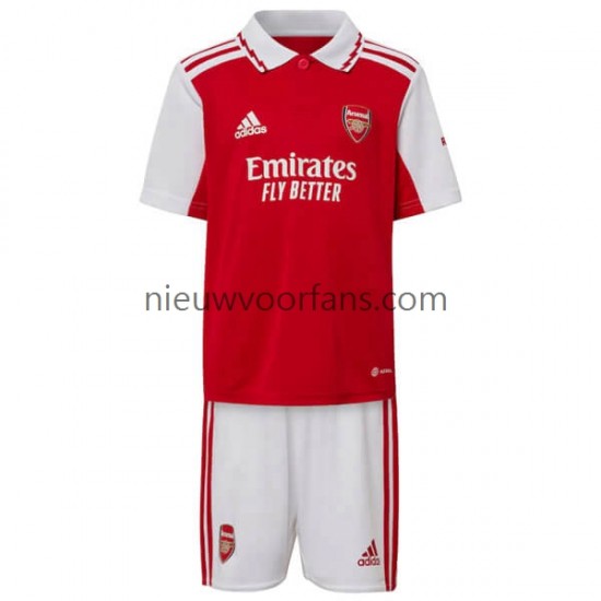 Arsenal Kind Shirt met Bedrukking Thuis 2022-2023 Korte Mouw