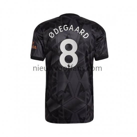 Arsenal Heren Shirt met Bedrukking Odegaard 8 Uit 2022-2023 Korte Mouw