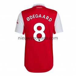 Arsenal Heren Shirt met Bedrukking Odegaard 8 Thuis 2022-2023 Korte Mouw