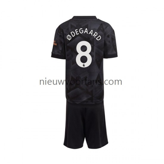 Arsenal Kind Shirt met Bedrukking Odegaard 8 Uit 2022-2023 Korte Mouw
