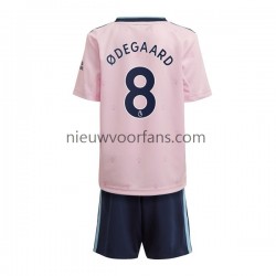 Arsenal Kind Shirt met Bedrukking Odegaard 8 Derde 2022-2023 Korte Mouw